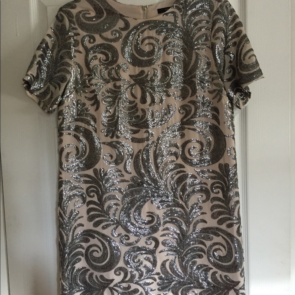 Forever 21 sparkle paisley pattern dress, size M
